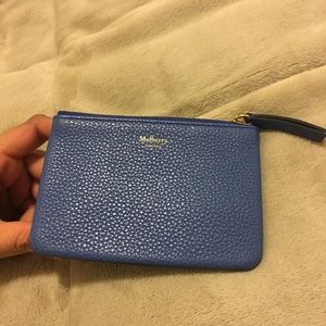 Mulberry leather coin wallet